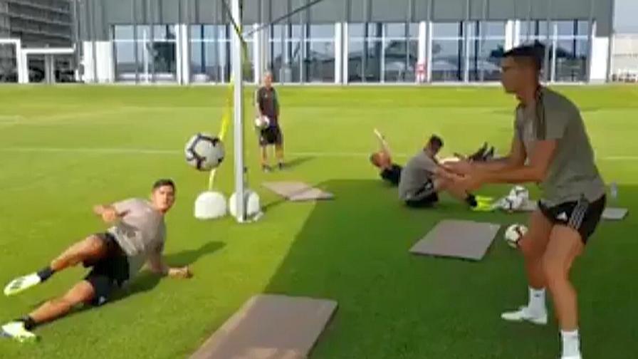Allenamento juventus nuove Allenamento juventus nuove